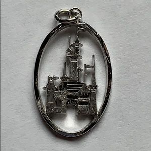 Disney Castle Charm Sterling
